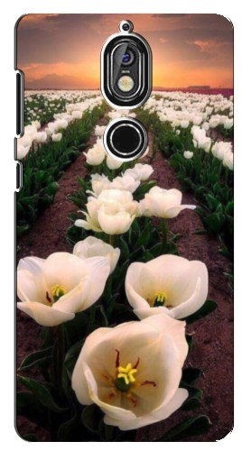 Чехол с картинкой «Поле тульпанов » для Nokia 7
