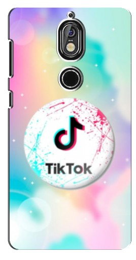 Чехол с принтом «TikTok принт» для Nokia 7