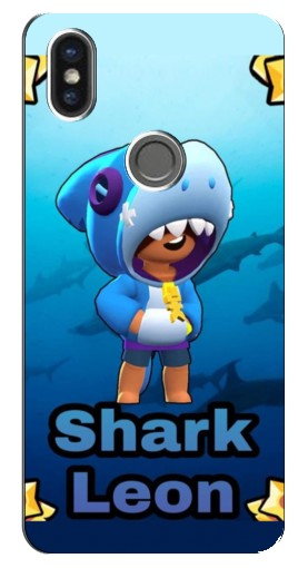 Чехол с принтом «Shark Leon» для Xiaomi Mi6X