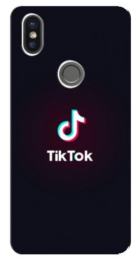 Чехол с картинкой «TikTok темный» для Xiaomi Mi6X