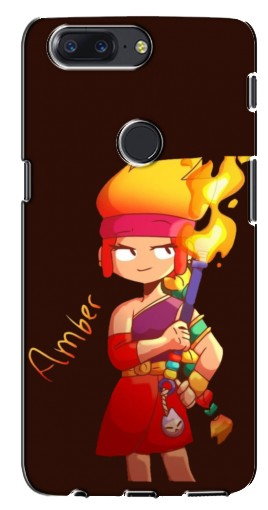 Чехол с принтом «Amber с факелом» для One Plus 5T