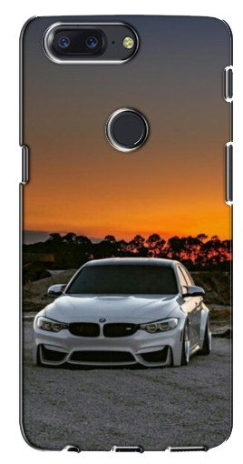 Чехол с картинкой «BMW белая» для One Plus 5T