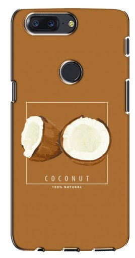 Силиконовый чехол с изображением «Coconut» для One Plus 5T