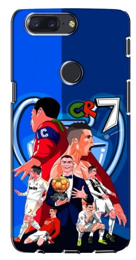 Чехол с картинкой «CR7» для One Plus 5T