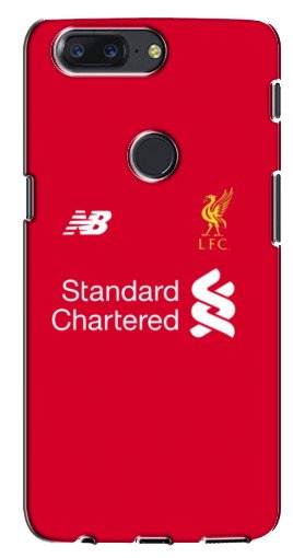 Чехол с принтом «Форма Liverpool» для One Plus 5T