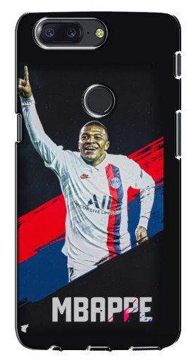 Чехол с принтом «Mbappe в ПСЖ» для One Plus 5T