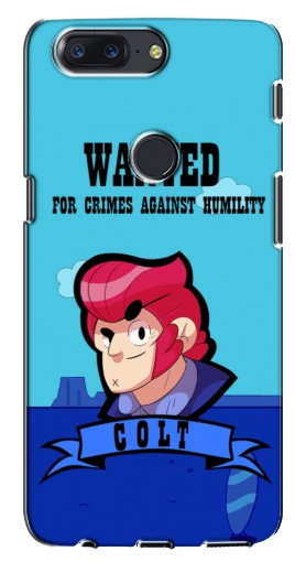 Чехол с принтом «WANTED COLT» для One Plus 5T