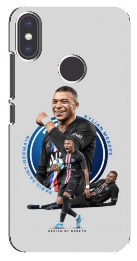 Силиконовый чехол с изображением «Kylian Mbappe» для Xiaomi Mi A2