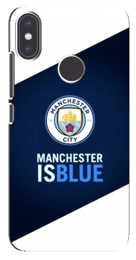 Чехол с печатью «Manchester is Blue»  для Xiaomi Mi A2