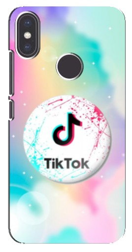 Чехол с картинкой «TikTok принт» для Xiaomi Mi A2