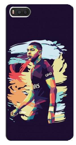 Силиконовый чехол с изображением «ART Mbappe» для Xiaomi Mi8