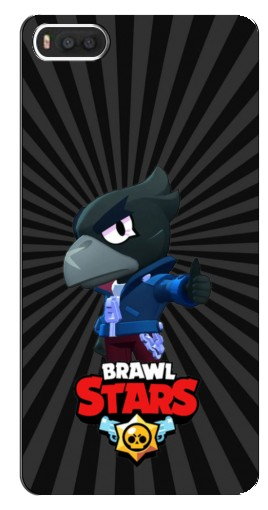 Чехол с печатью «Crow Brawl Stars»  для Xiaomi Mi8