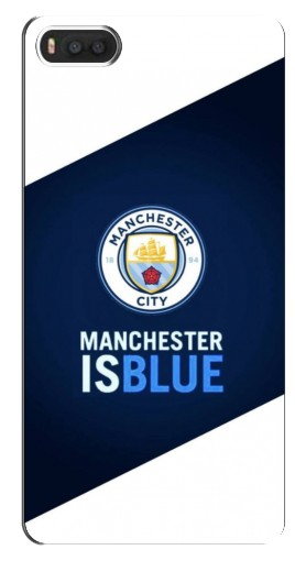 Силиконовый чехол с изображением «Manchester is Blue» для Xiaomi Mi8