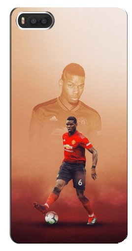 Силиконовый чехол с изображением «Pogba с Манчестера» для Xiaomi Mi8