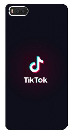 Чехол с печатью «TikTok темный»  для Xiaomi Mi8