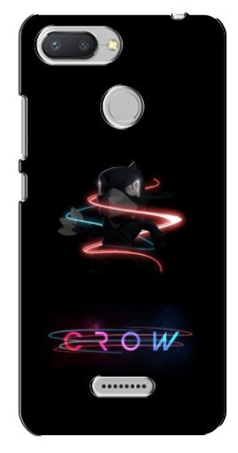 Чехол с печатью «Brawl Crow»  для Xiaomi Redmi 6