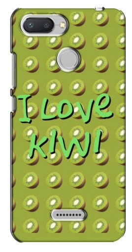 Чехол с картинкой «Love Kiwi» для Xiaomi Redmi 6