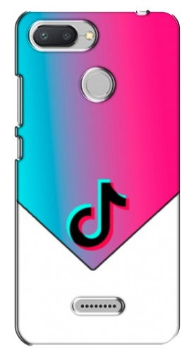 Чехол с печатью «Tiktok Logo»  для Xiaomi Redmi 6