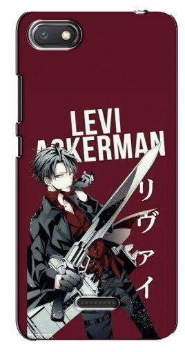 Силиконовый чехол с изображением «levi Ackerman» для Xiaomi Redmi 6A