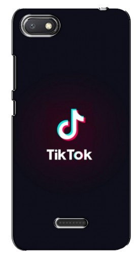 Силиконовый чехол с изображением «TikTok темный» для Xiaomi Redmi 6A