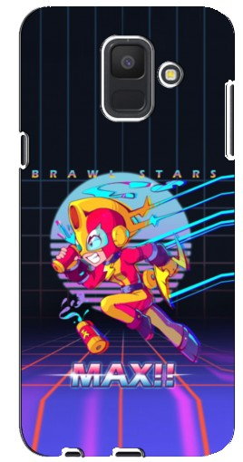 Чехол с картинкой «Brawl MAX» для Samsung Galaxy A6 2018, A600F