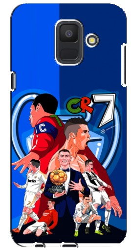 Чехол с принтом «CR7» для Samsung Galaxy A6 2018, A600F