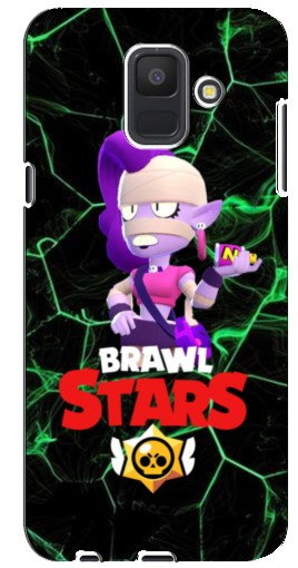 Чехол с картинкой «Emz Brawl Stars» для Samsung Galaxy A6 2018, A600F