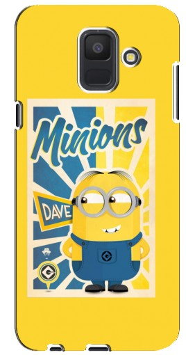 Чехол с картинкой «Minions» для Samsung Galaxy A6 2018, A600F