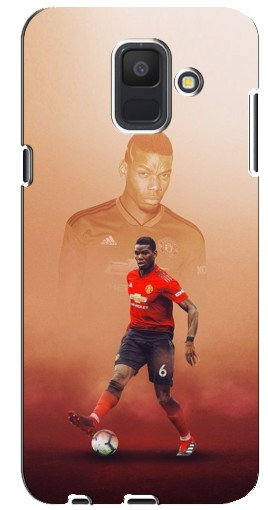 Силиконовый чехол с изображением «Pogba с Манчестера» для Samsung Galaxy A6 2018, A600F