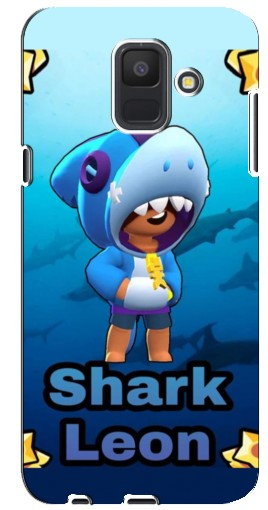 Чехол с принтом «Shark Leon» для Samsung Galaxy A6 2018, A600F