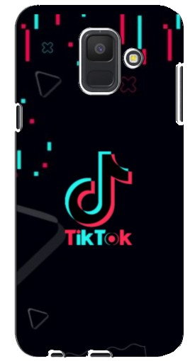 Силиконовый чехол с изображением «Стиль TikTok» для Samsung Galaxy A6 2018, A600F