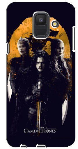 Силиконовый чехол с изображением «Winter Coming» для Samsung Galaxy A6 2018, A600F