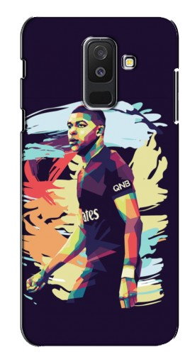 Чехол с печатью «ART Mbappe»  для Samsung Galaxy A6 Plus 2018 (A6 Plus 2018, A605)