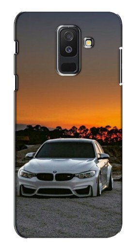 Чехол с картинкой «BMW белая» для Samsung Galaxy A6 Plus 2018 (A6 Plus 2018, A605)