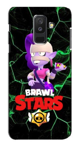 Чехол с печатью «Emz Brawl Stars»  для Samsung Galaxy A6 Plus 2018 (A6 Plus 2018, A605)