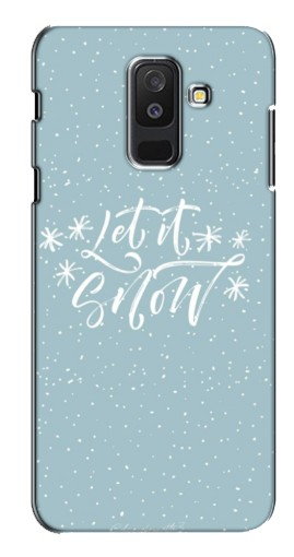 Чехол с принтом «Let it Snow» для Samsung Galaxy A6 Plus 2018 (A6 Plus 2018, A605)