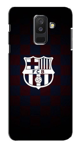 Чехол с печатью «Лого FCB»  для Samsung Galaxy A6 Plus 2018 (A6 Plus 2018, A605)