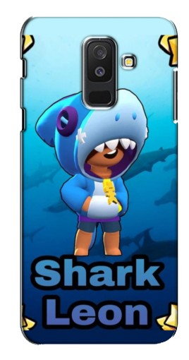 Чехол с картинкой «Shark Leon» для Samsung Galaxy A6 Plus 2018 (A6 Plus 2018, A605)