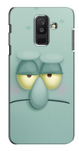 Чехол с картинкой «Сквидвард» для Samsung Galaxy A6 Plus 2018 (A6 Plus 2018, A605)