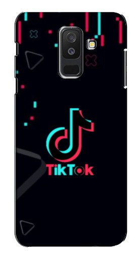 Чехол с принтом «Стиль TikTok» для Samsung Galaxy A6 Plus 2018 (A6 Plus 2018, A605)