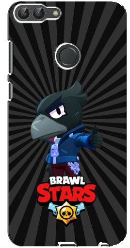 Чехол с печатью «Crow Brawl Stars»  для Huawei P Smart, Enjoy 7s, FIG-LA1