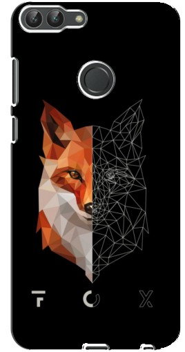 Чехол с принтом «Fox» для Huawei P Smart, Enjoy 7s, FIG-LA1