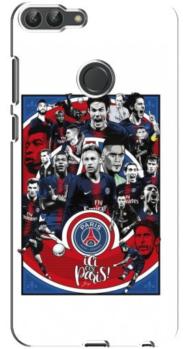 Чехол с печатью «Команда PSG»  для Huawei P Smart, Enjoy 7s, FIG-LA1