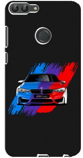 Чехол с печатью «Красочный BMW»  для Huawei P Smart, Enjoy 7s, FIG-LA1