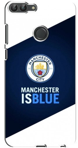 Силиконовый чехол с изображением «Manchester is Blue» для Huawei P Smart, Enjoy 7s, FIG-LA1