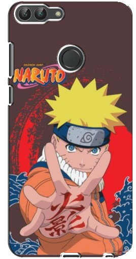 Чехол с принтом «Naruto атакует» для Huawei P Smart, Enjoy 7s, FIG-LA1