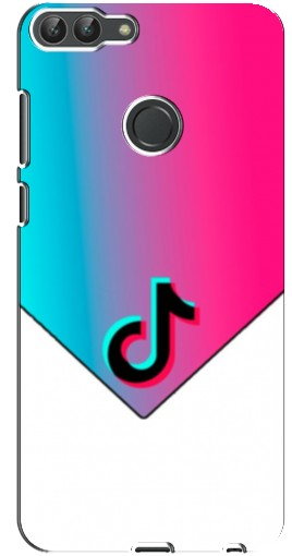 Силиконовый чехол с изображением «Tiktok Logo» для Huawei P Smart, Enjoy 7s, FIG-LA1