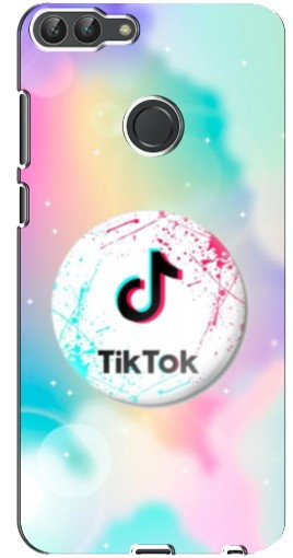 Чехол с принтом «TikTok принт» для Huawei P Smart, Enjoy 7s, FIG-LA1