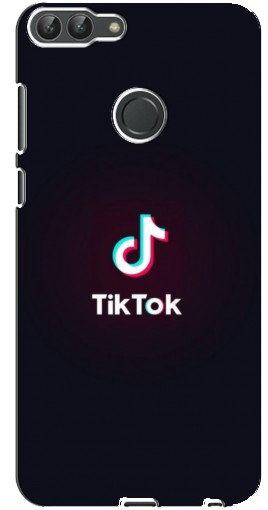 Чехол с принтом «TikTok темный» для Huawei P Smart, Enjoy 7s, FIG-LA1