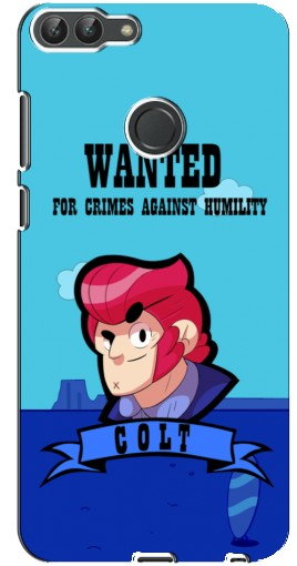 Чехол с печатью «WANTED COLT»  для Huawei P Smart, Enjoy 7s, FIG-LA1